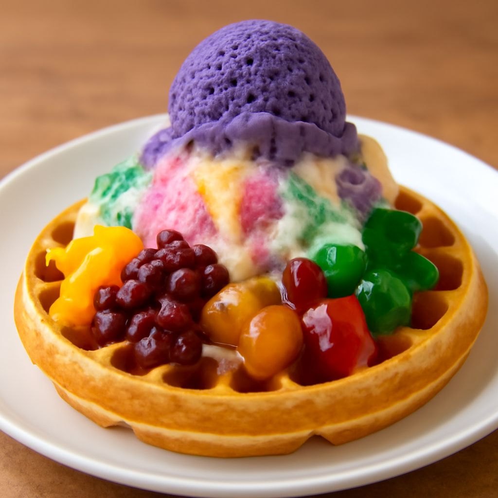 the kapre restaurant and bar review best restaurant in panglao halo halo waffles