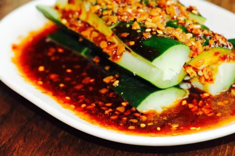 The Kapre restaurant and bar review best restaurant in bohol chilled cucumber salad