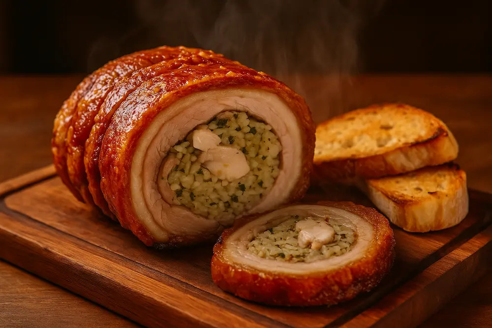 the kapre bar and restaurant review best food in bohol porchetta stuffed with chicken rice