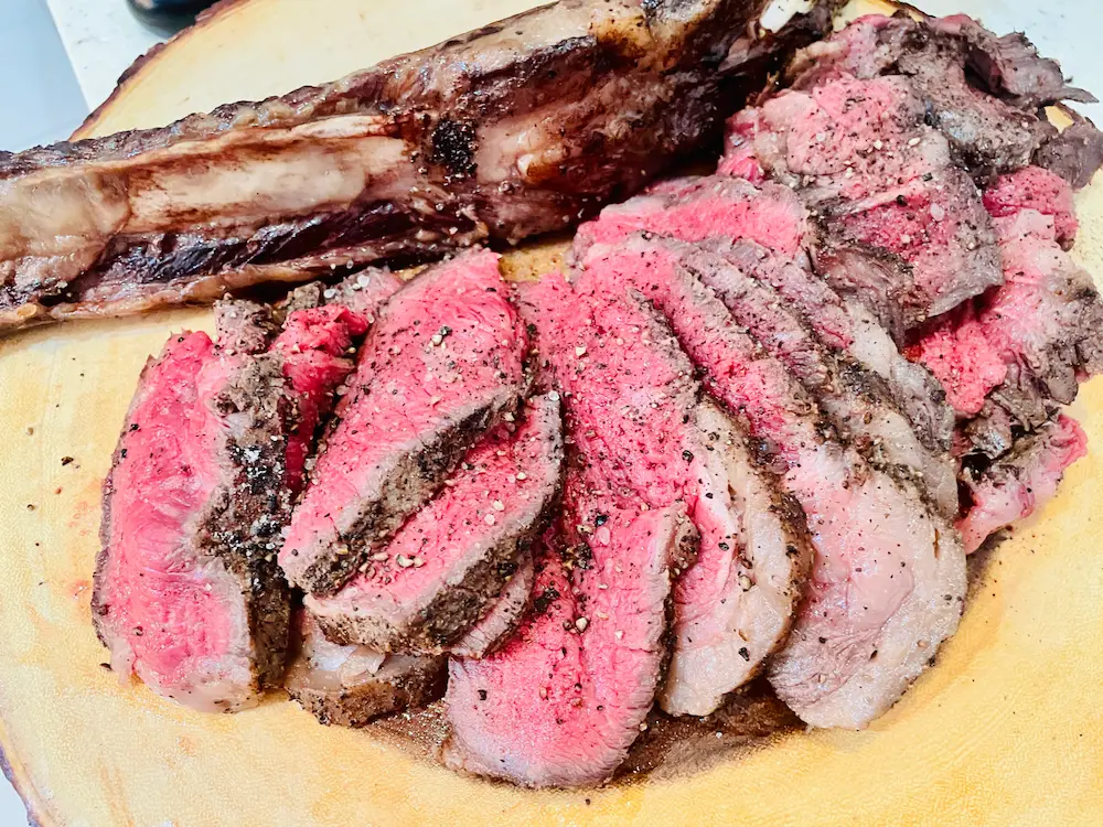 the kapre restaurant and bar best restaurant in panglao tomahawk steak