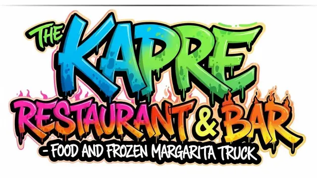 the kapre restobar jeepney food and margarita truck logo