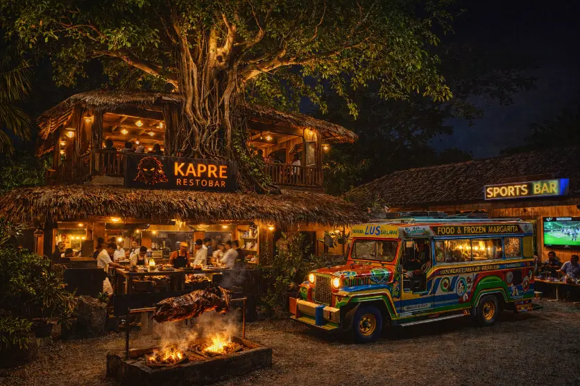 The Kapre RestoBar Panglao best food in panglao best restaurant in panglao