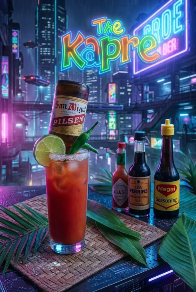 the kapre restobar best restaurant in panglao bohol frozen beer cocktail