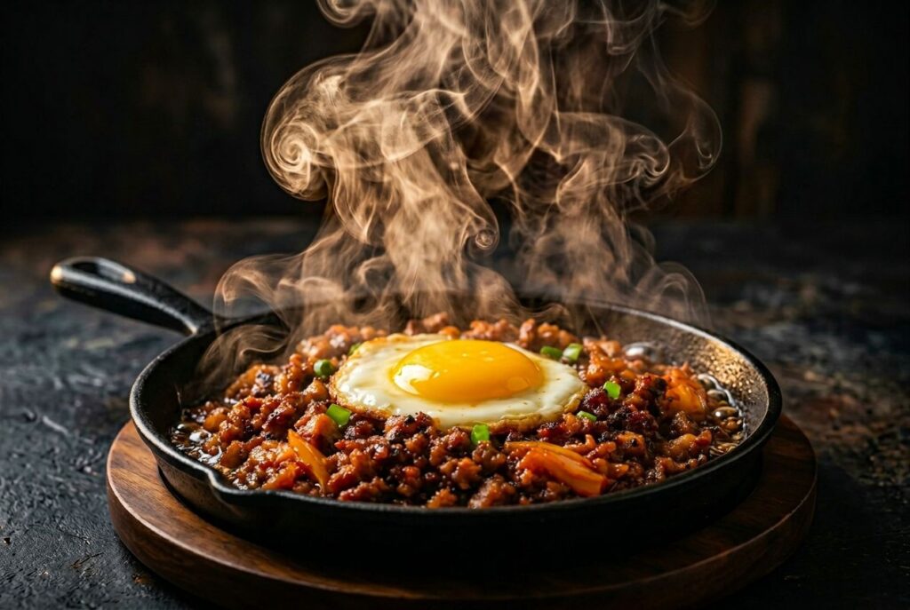 the kapre restobar best restaurant in panglao bohol kimchi sisig