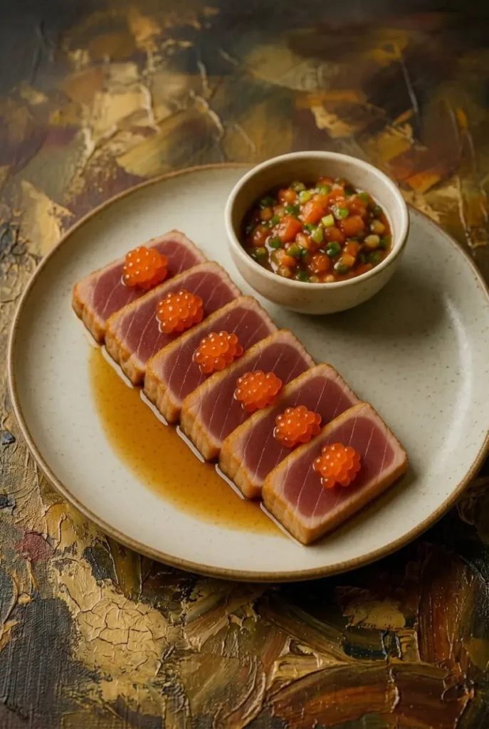 the kapre restobar best restaurant in panglao bohol tuna tataki