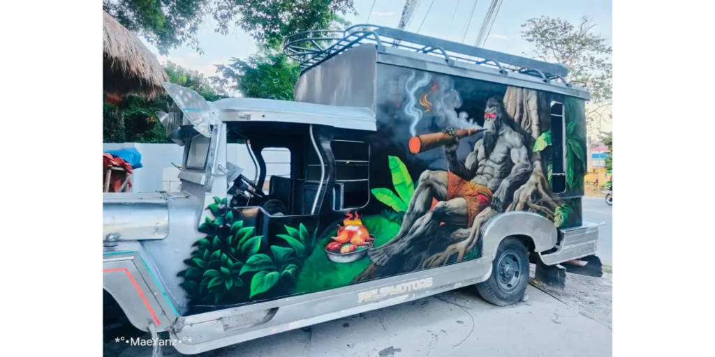 we tried to find the best food truck in bohol and found the kapre resto bar #2