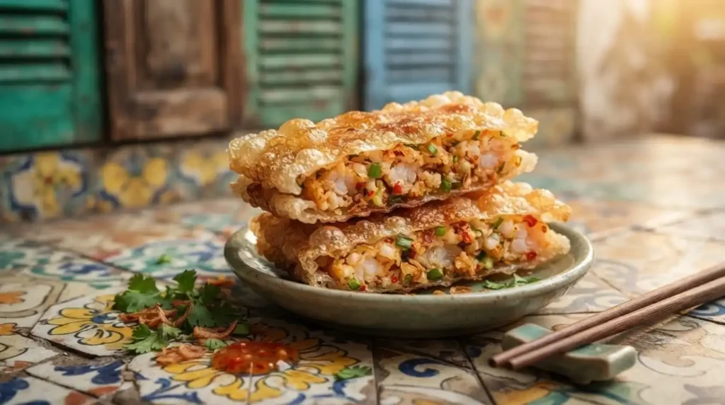 Prawn Crispy Pancakes