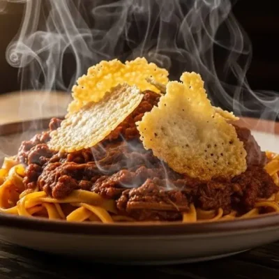 beef ragu tagliatella