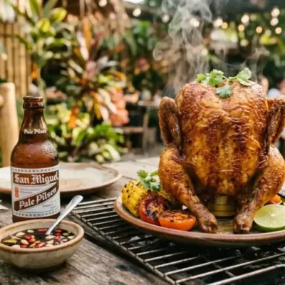 the kapre restobar beer bum chicken