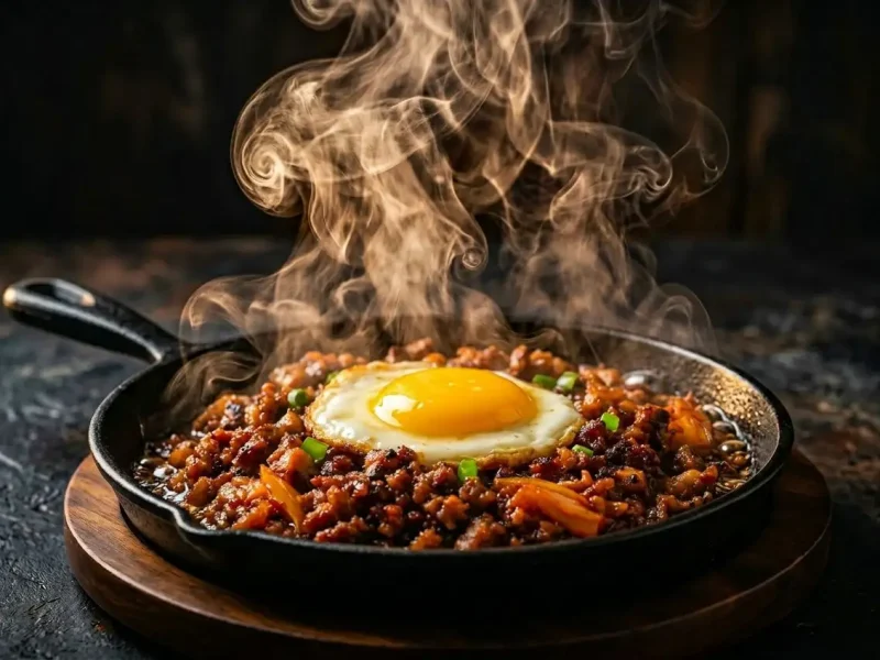 the kapre restobar best restaurant in panglao bohol kimchi sisig